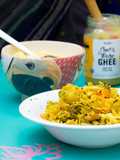 Arroz Balmati, tipo Pulao con vegetales y especias