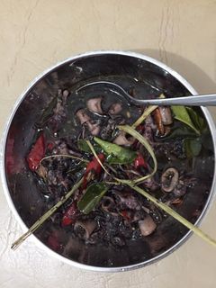 Foto resep Cumi Hitam Pedas