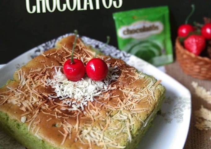 Resep Cake Greentea Chocolatos, Sempurna
