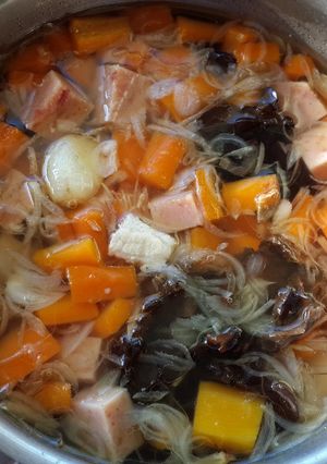 Foto resep Sup wortel (non-halal)