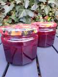 Confiture allégée de prunes rouges