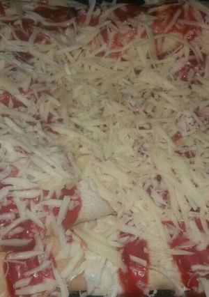 Una foto de Canelones de pollo superrrr 😉