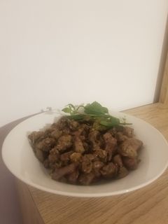 صورة لوصفة كبدة الدجاج