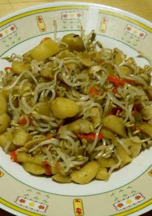 Foto resep Oseng Tauge dan Baby Potato