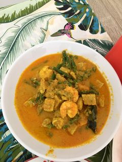 Foto resep Gulai kacang panjang tempe udang