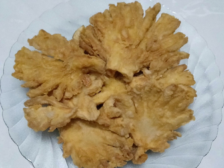 Resep Jamur Tiram crispy lembut, Lezat Sekali