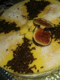عکسی از دستور چیز کیک کاسترد