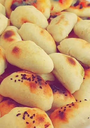 صورة لوصفة فطائر قطنيه 🍕