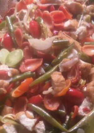 Foto resep Oseng kulit mlinjo