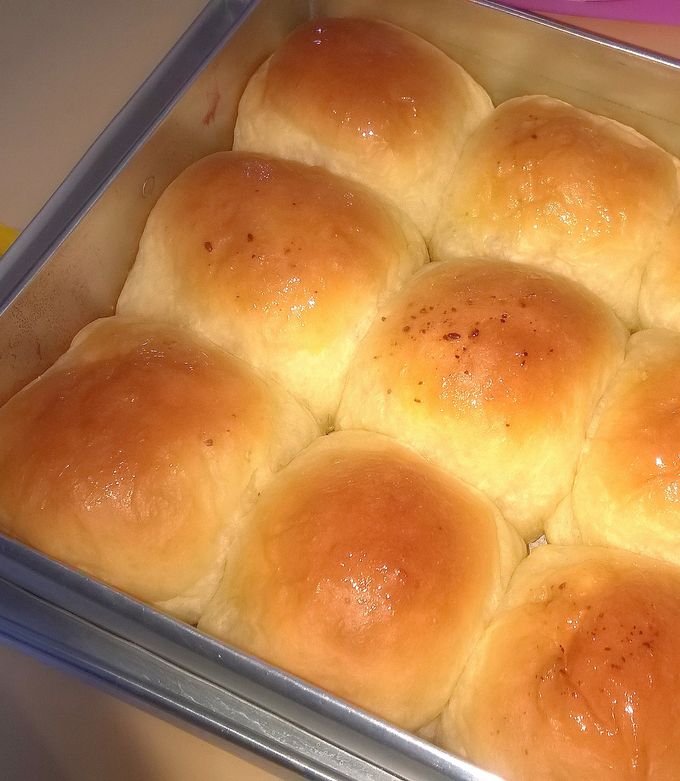 Foto resep Roti Sobek Keju (soft, fluffy n moist dinner roll recipe)