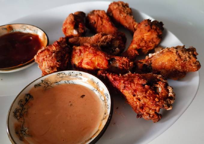 Crispy Spicy Baked wings