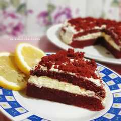 A picture of Red Velvet Cake Kukus.