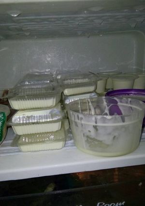 Foto resep Es krim avocado home made