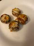 Stuffed pizza mushrooms