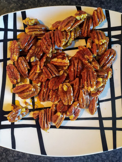 Una foto de Nueces pecanas caramelizadas
