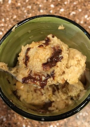 A picture of Sexy Elvis Mug Cake.