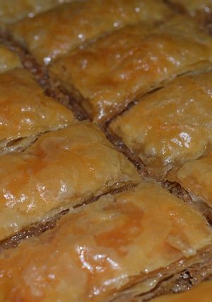 Una foto de Baklava