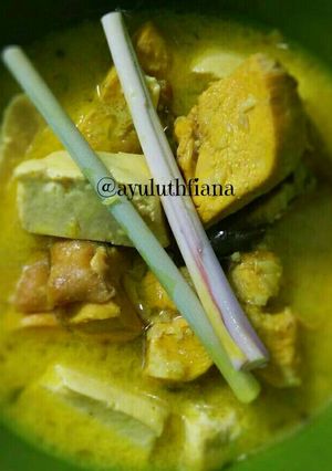 Foto resep Kare Ayam Tahu