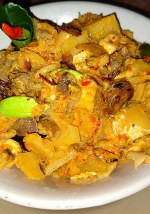 Foto resep Sambal goreng kentang tahu ati empela
