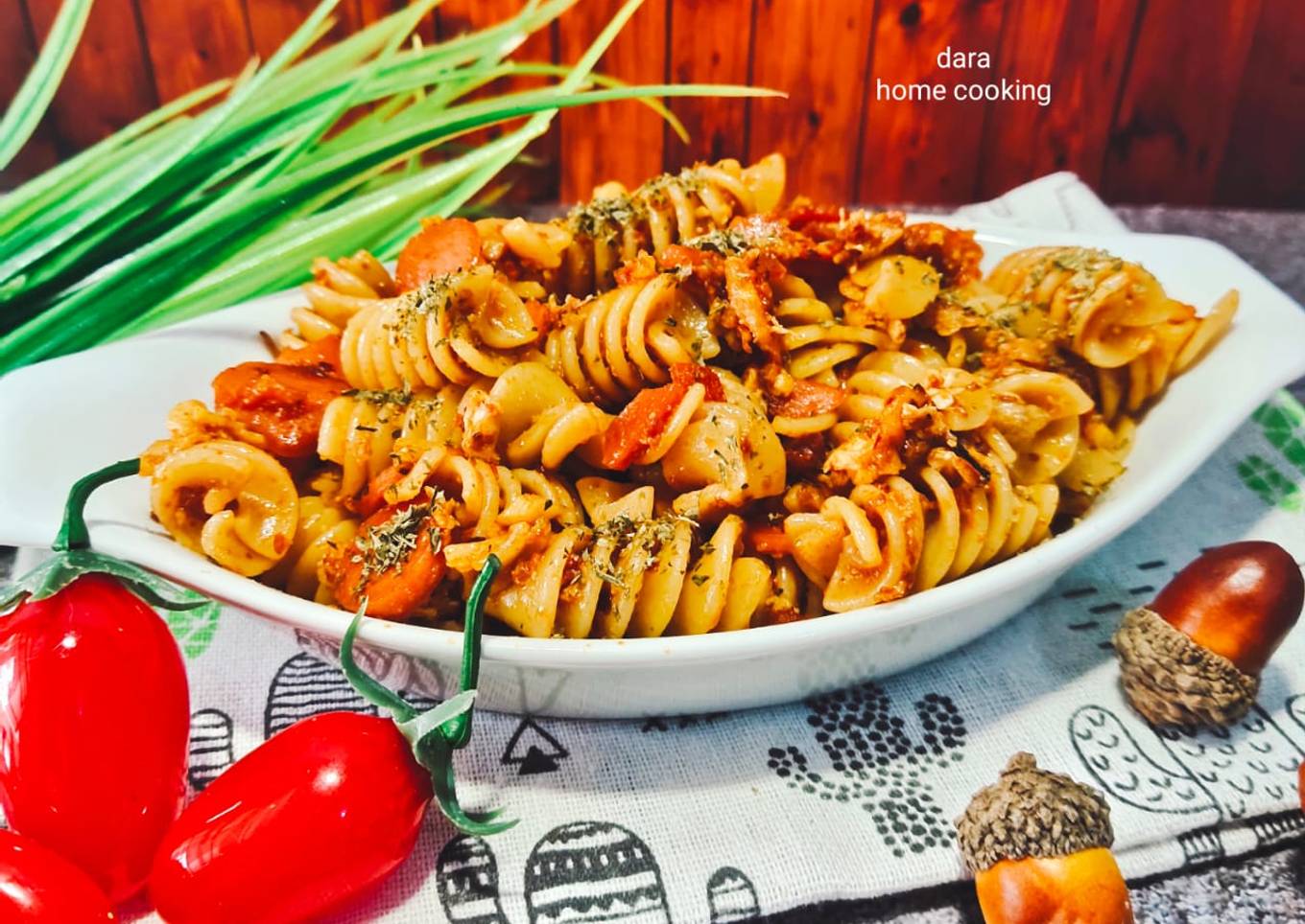 Fusilli Poll Pedas