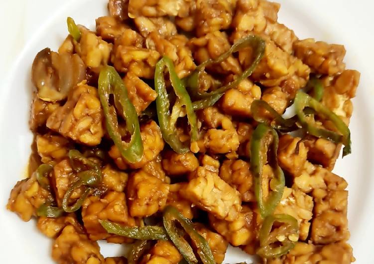 Resep Tumis tempe cabe hijau yang Bisa Manjain Lidah