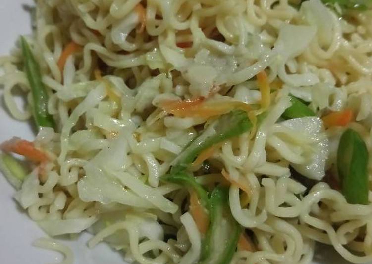 Resep Tumis mie sederhana Lezat