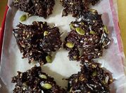 A picture of pumpkin seeds sweet and salty