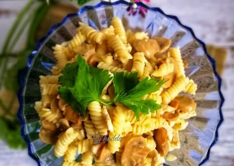 Arahan Buat Pasta Ayam Dan Cendawan #FayeKusairi yang Bergizi