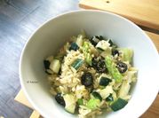 A picture of zuchini pasta