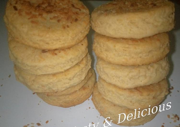 Steps to Make Quick Coconut cookies