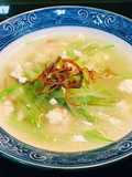 Canh bí xanh nấu chay