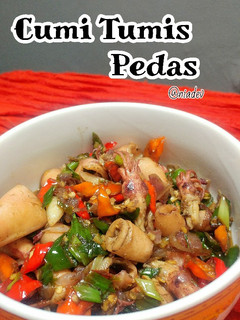 Foto resep Cumi tumis pedas