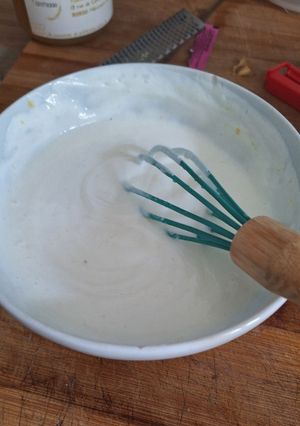 Une photo de Glaçage yaourt à la grecque