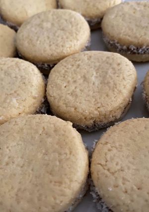 Una foto de Alfajores de Maicena