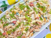 A picture of lunch pastas penne