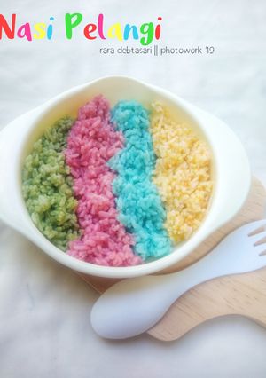Foto resep Nasi Pelangi