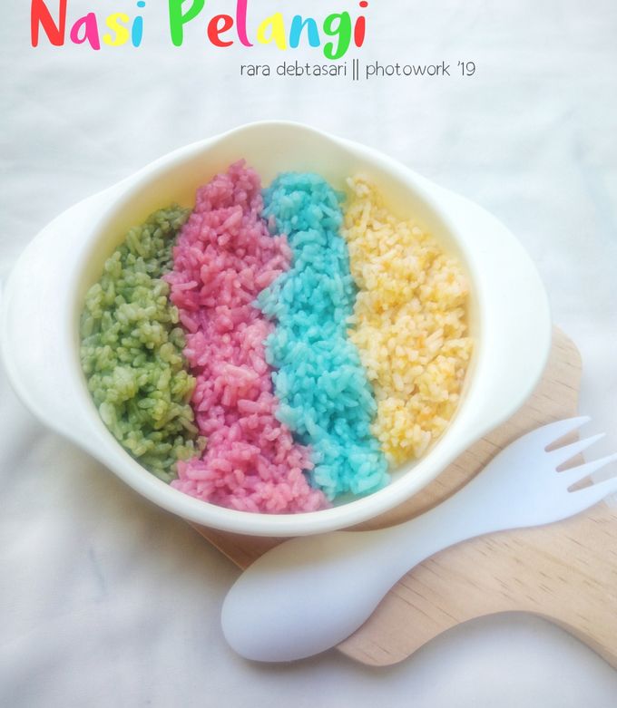 Foto resep Nasi Pelangi