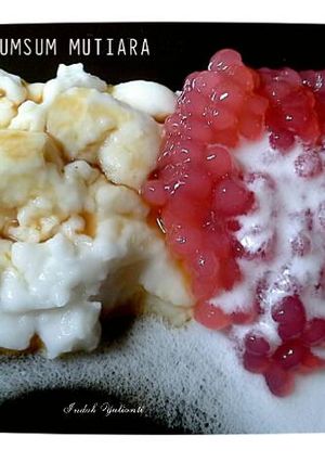 Foto resep Bubur mutiara sumsum #bubur campur
