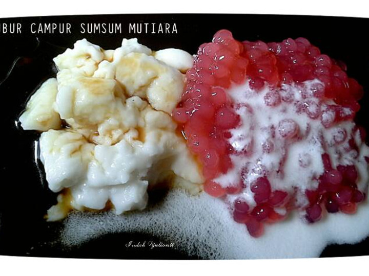 Cara Memasak Bubur mutiara sumsum #bubur campur Bahan Sederhana