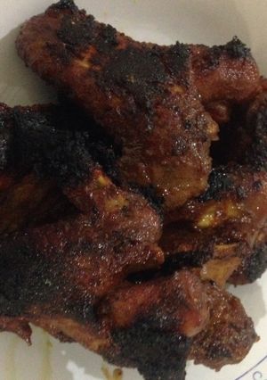 Foto resep Ayam bakar pedas manis (santan)