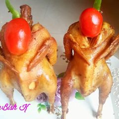 A picture of Grilled native chicken.
