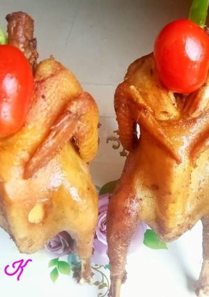 A picture of Grilled native chicken.