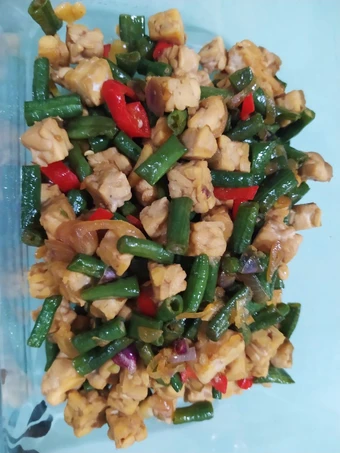 Cara Mudah Membikin Resep Tumis tempe kacang panjang yang Lezat Anti Ribet, Bikin Ngiler