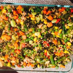 A picture of Healthy Cauliflower Mixed Veg Salad.