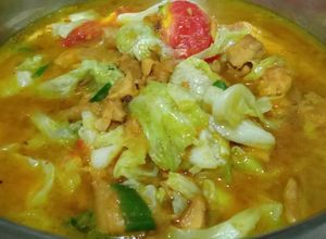 Foto resep Tongseng ayam pakai kunyit dan lada