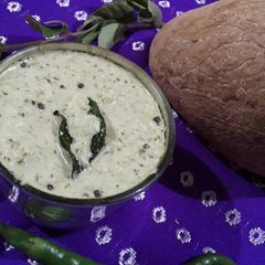 A picture of Coconut Chutney for Idli dosa.