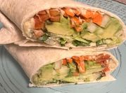 A picture of avocado hummus