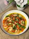 Tumis Udang Daun Bawang