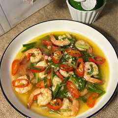 Tumis Udang Daun Bawang-レシピのメイン写真