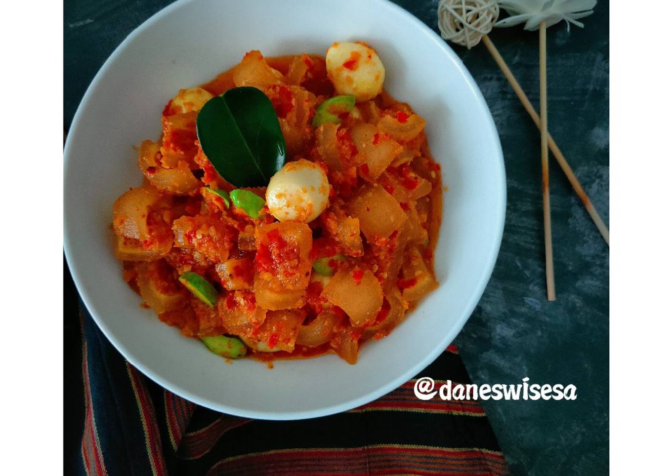 Sambal Goreng Cecek Telur Puyuh
